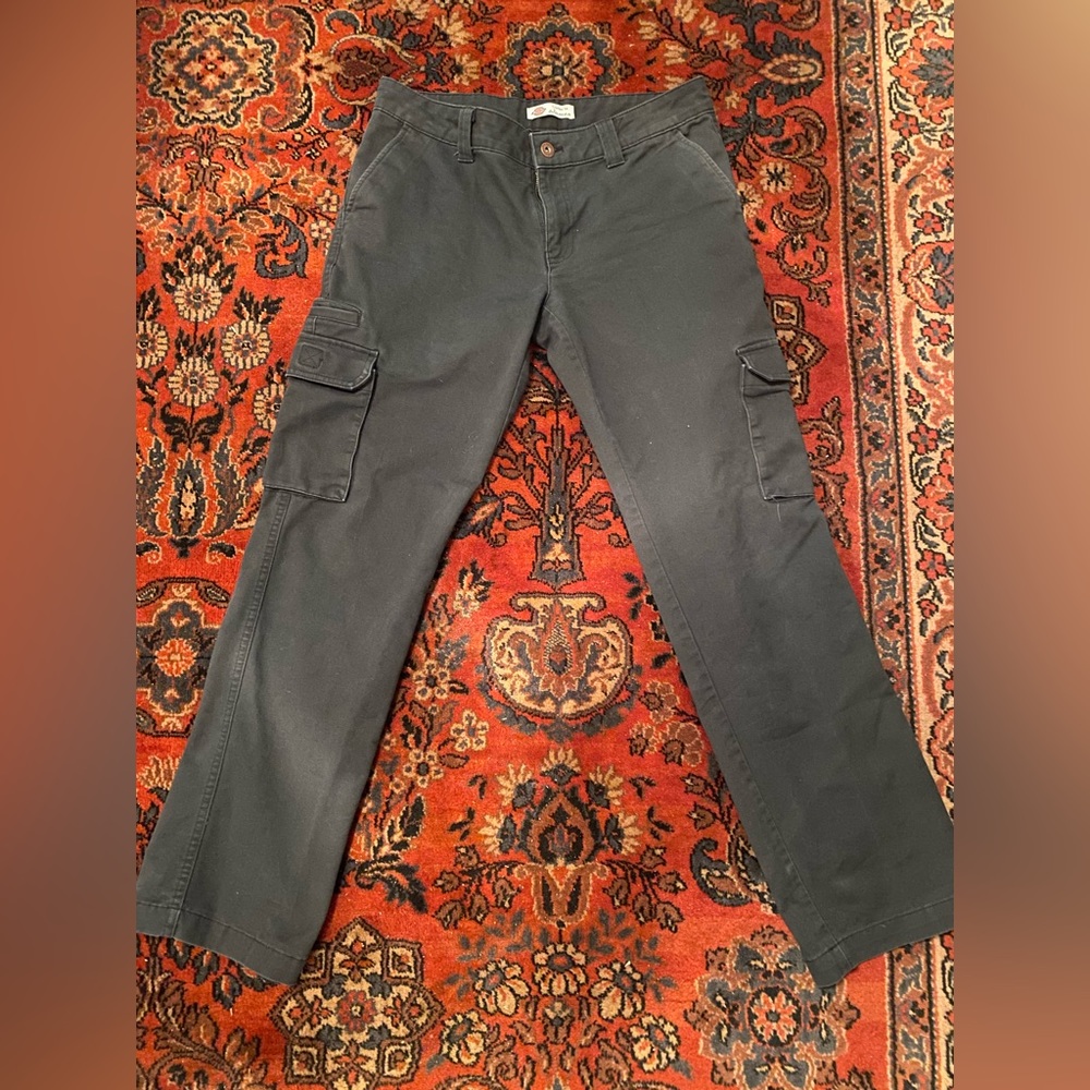 Dickies grey-black women’s cargo pants